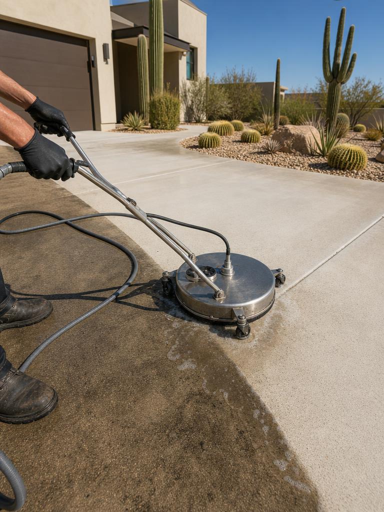 Driveway cleaning in Scottsdale